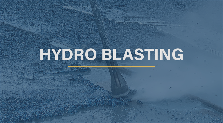 hydro blasting call to action button
