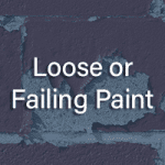 loose or failing paint icon