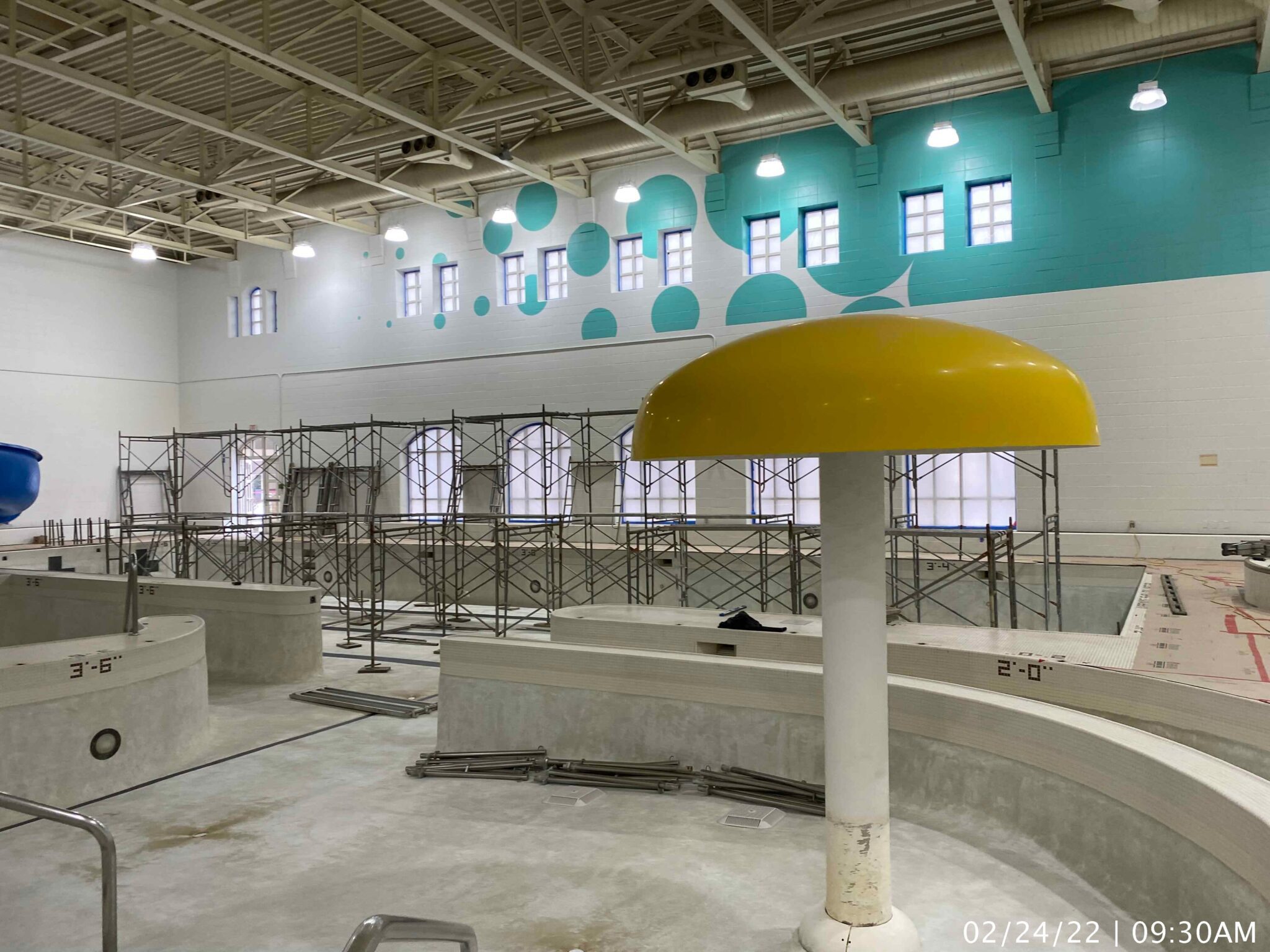 Powell Community Center Pool Project Blast It Clean