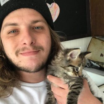 gage with his kitten