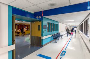 healthcare facility hallway new hampshire