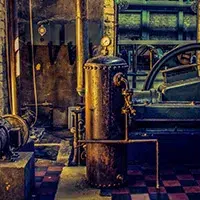 industrial machinery icon