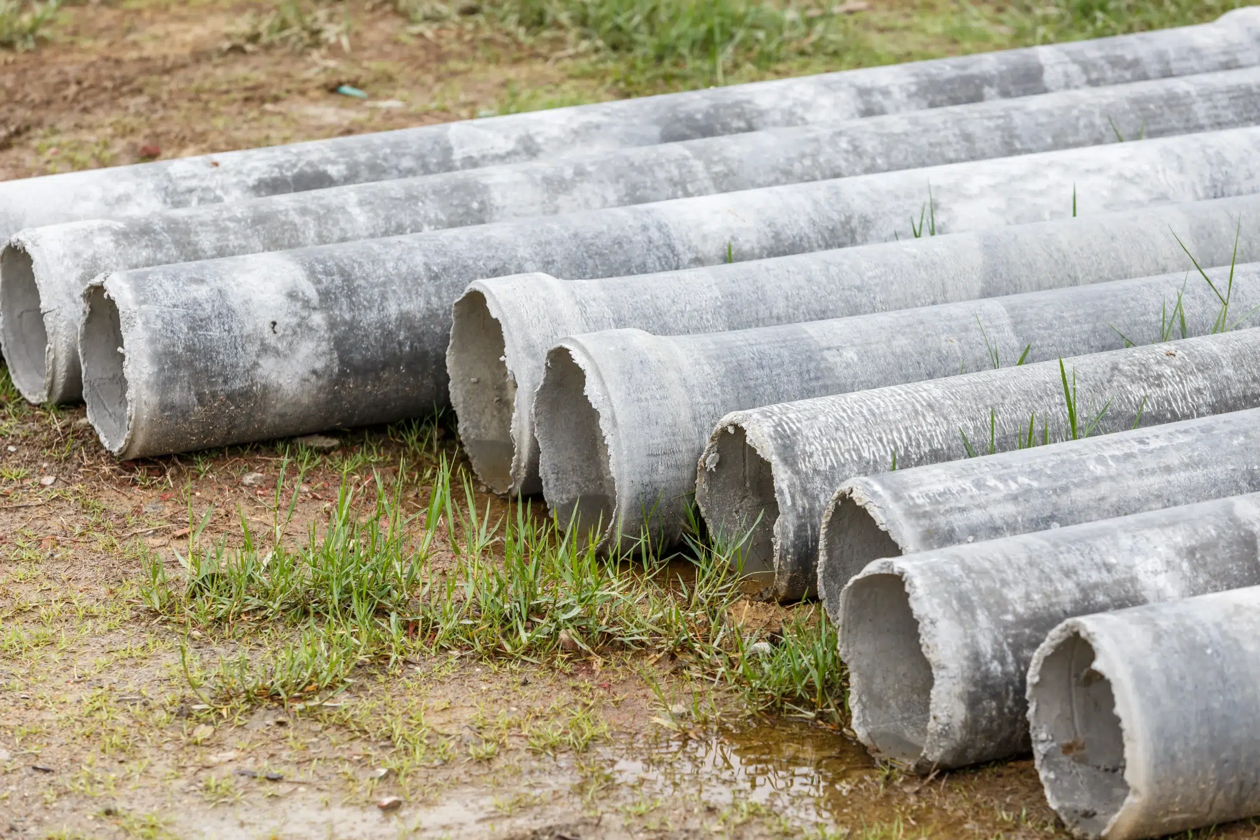 asbestos pipe for construction job