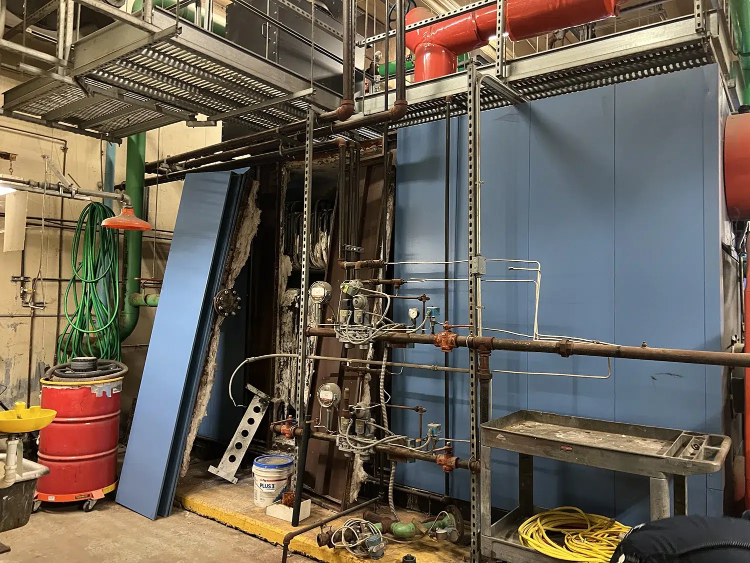 hospital and healthcare linens facility in need of deep cleaning