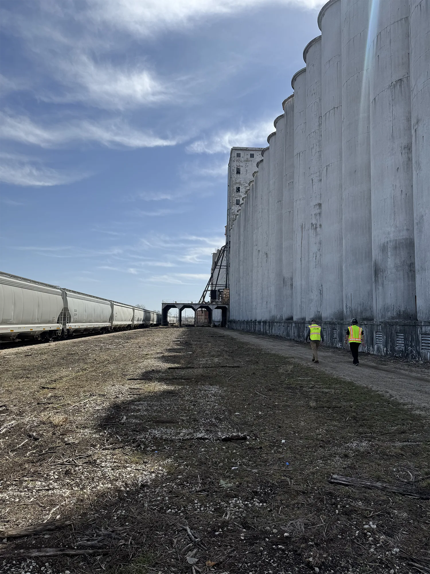 silos before blasting blast it clean on site